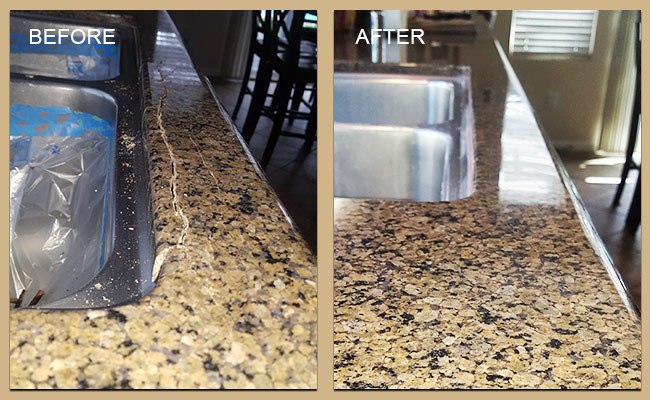 Repairing A Chip In Granite Countertop 