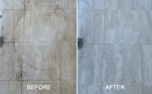 Limestone Before and After