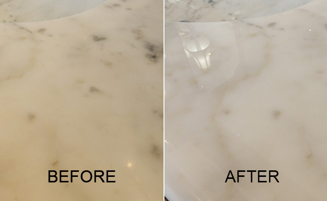 Marble Vanity Restoration