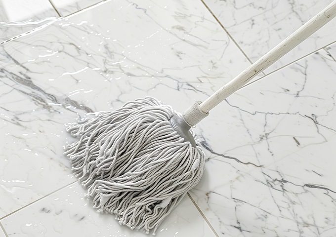 Cleaning Marble Tile